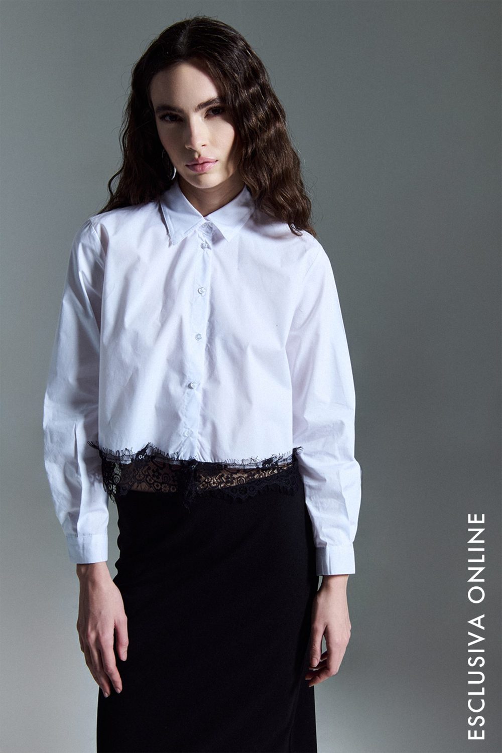 CAMICIA INSERTO PIZZO